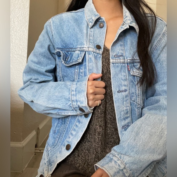 Vintage Levi’s Denim Coat - Picture 1 of 7